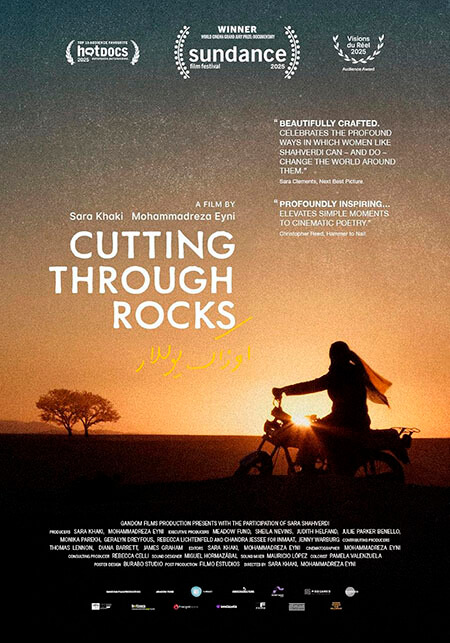 Cutting through rocks w The Good Postman